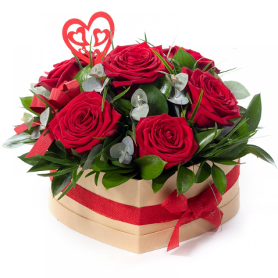 Making Me Blush - Make your special someone blush with joy thanks to this sumptuous design featuring half a dozen red roses opulently arranged in a gift box. PLEASE NOTE Hat box colour and shape may vary. Handcrafted by Buttercups & Daisies Florist Birmingham, this Making Me Blush is created as a fresh, memorable gift for many thoughtful occasions. The florist balances shape, colour, texture and seasonal detail so the finished gift feels considered from every angle. Seasonal availability can affect individual...
