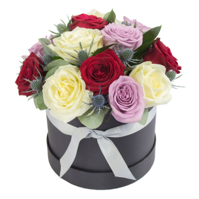 I Love You Too - This beautiful hatbox arrangement, is sure to impress. Our local Birmingham florists prepare this I Love You Too with careful colour balance, texture and presentation for a polished finish. Each design is made to order, presented neatly and prepared with the recipient and occasion in mind. Fresh materials are selected according to quality and supply, with thoughtful alternatives used when necessary to maintain the pictured character. Customers can include a personal card message and choose t...