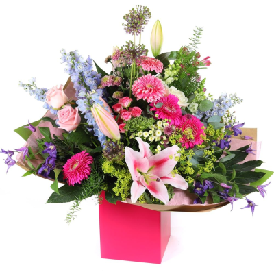 Grand Affection - Show your grand affection with this luxurious bouquet of the finest blooms of the season.